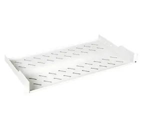 Equip 19" světle šedá / Police pro rack / 1U / pevná / hloubka 250 mm