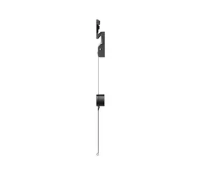 Equip Držák TV bez vrtání černá / Nástěnný držák TV / 37"-86" / VESA 600x400 / Nosnost 60 kg
