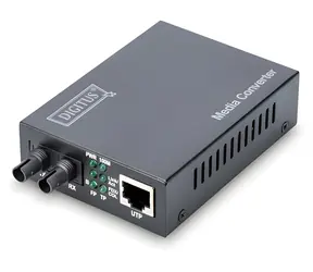 Digitus DN-82010-1 / Mediakonvertor / Fast Ethernet / RJ45-ST Multimode / dosah 2 km
