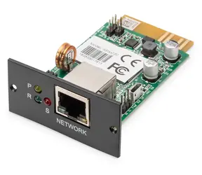 Digitus SNMP & WEB karta V2.0 / Síťová karta pro UPS / RS-232 / Ethernet 10/100 / SNMP