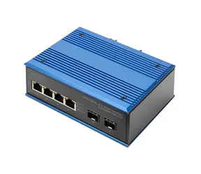 Digitus DN-651148 / Switch / 4x Gigabit RJ45 + 2x SFP / Unmanaged / IP40