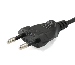 Equip Euro 2pin - C7 černý (112161) / Napájecí kabel / 3 m / 250 V / 2,5 A