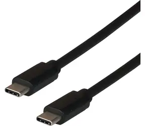 EFB USB-C - USB-C kabel 2 m černá / Kabel / USB 2.0 / 480 Mbit/s / 3 A