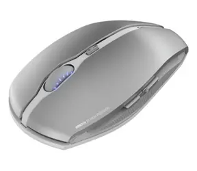 Cherry Gentix BT stříbrná / Myš / optická / Bluetooth 5.0 / 2000 DPI / 7 tlačítek
