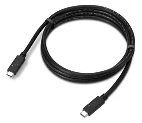 Lenovo USB-C(M)-USB-C(M) kabel černý / Kabel / USB4 Gen 2x2 / 20 Gbit/s / 240 W / 1,5 m