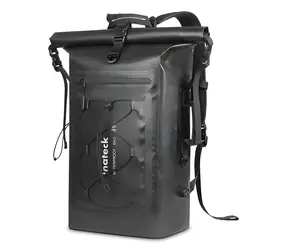 Inateck BP06001 černá / Batoh na notebook / 30-35 l / voděodolný / reflexní prvky