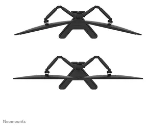 Neomounts DS45-600BL2 černá / Držák pro dva monitory na stůl / 10-32" / nosnost 6 kg/monitor