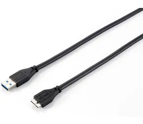 Equip USB-A - Micro-USB B kabel černá / USB kabel / USB 3.0 / 5 Gbit/s / 1,8 m