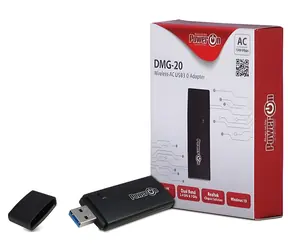 Inter-Tech DMG-20 / Wi-Fi adaptér / Wi-Fi 5 / Dual-Band / USB 2.0