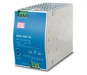 Planet SDR-480-48 / Napájecí zdroj na DIN lištu / 48V / 480W / AC 100-240V / DC Single / -20 až 70°C