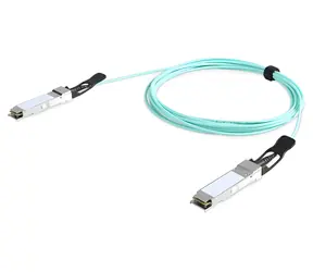 Digitus QSFP+ AOC kabel 5 m tyrkysová / Kabel / 40 Gigabit Ethernet / Multimode / 850 nm