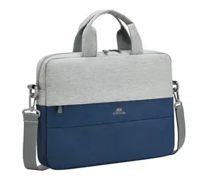 Riva Case 7522 Prater šedo-modrá / Brašna na notebook / 14" / recyklovaný polyester