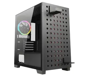 AZZA Elise 140 černá / Skříň / Micro ATX, ITX / ARGB / Tvrzené sklo / bez zdroje