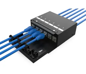 Digitus Konsolidační box pro 6x Keystone / Box na konsolidační bod / 6x RJ45 / ocel / IP20