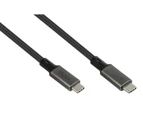 Good Connections USB4 Gen 2x2 1,8m grafitová / Kabel / USB-C - USB-C / 100 W / 20 Gbit/s / 8K 30Hz