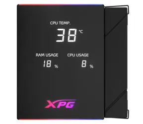 ADATA XPG MAESTRO PLUS 62DA černá / CPU chladič / vzduchový / 120mm ARGB / 4 heatpipes / AM3, AM4, AM5, LGA1700