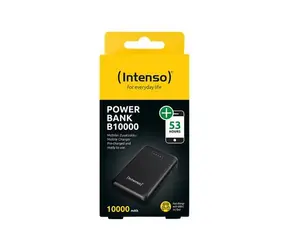 Intenso B10000 černá / Powerbanka / 10000 mAh / USB-C / 2x USB-A