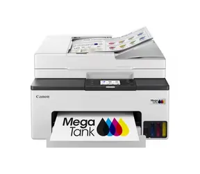 Canon MAXIFY GX2051 černo-bílá / Multifunkční tiskárna / Inkoustová / A4 / 600 x 1200 DPI / Duplex / Wi-Fi / LAN