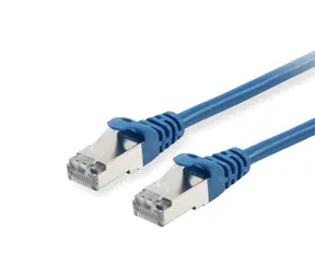 Equip Cat6 S/FTP 15 m modrá / Patch kabel / RJ-45 / PoE+ / LSZH