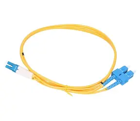 Extralink LC/UPC-SC/UPC / Patchcord / Jednomódový / Duplex / G652D / 20 m
