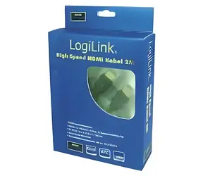 LogiLink HDMI kabel 15 m černá / Kabel / HDMI 1.4 / High Speed with Ethernet