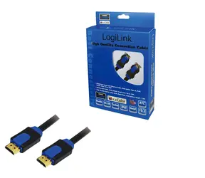 LogiLink HDMI 1.4 / HDMI kabel / High Speed s Ethernetem / 1 m