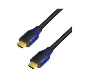 LogiLink HDMI 2.0 černá / HDMI kabel / 4K/60 Hz / pozlacené konektory / 5 m