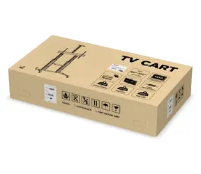 Equip 650605 / Podlahový držák TV / 60-100" / teleskopický / nosnost 100 kg / VESA do 1000x600