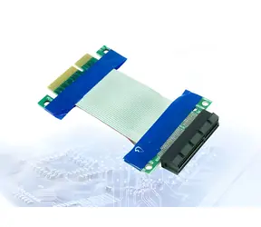 Inter-Tech Riser Card Extender 5 cm / Riser karta / PCI Express x4 / flexibilní