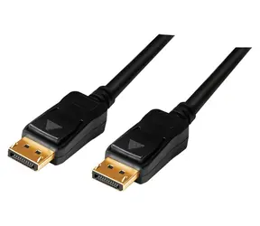 LogiLink DisplayPort (M) - DisplayPort (M) kabel 20 m černá / Kabel / DisplayPort 1.2 / 4K UHD 60 Hz / Aktivní