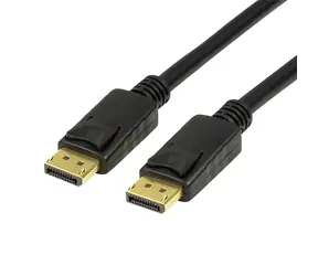 LogiLink DisplayPort 1.4 černá / Kabel DisplayPort / 3 m / 8K/60 Hz