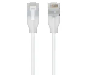 Ubiquiti UniFi Etherlighting Patch kabel 0,15m bílá / RJ45 / Cat6a / 10GbE / PoE++