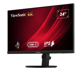 24" ViewSonic VG2409-MHDU-2 černá / Monitor / IPS / FHD / 100Hz / 4ms / USB-C / HDMI / DP / VESA