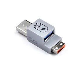 SmartKeeper Basic UCL03 oranžová / Blokátor USB-A portu / bez klíče / plast