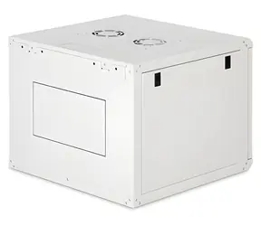 Digitus Dynamic černá / Nástěnný rozvaděč / 19" / 12U / 638x600x600 mm / skleněné dveře / IP20