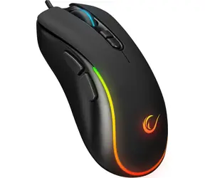 Rampage X-JAMMER V2 černá / Herní optická myš / 12800 DPI / RGB / drátová
