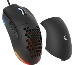 Rampage Blink černá / Herní myš / optická / 12800 DPI / RGB / USB