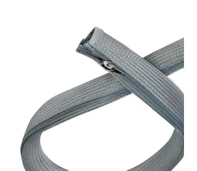 LogiLink Kabelový organizér se zipem šedá / Organizátor kabelů se zipem / 30 mm x 1 m