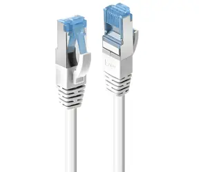 Lindy Cat6A S/FTP 20 m bílá / Patch kabel / RJ45-RJ45 / PIMF / LSZH / Class E