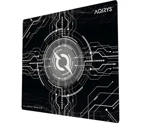 AQIRYS GRUIS Medium černá / Herní podložka pod myš / 450 x 400 mm