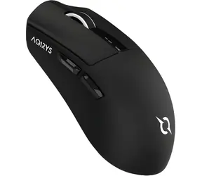 Aqirys ZEPHYR černá / Bezdrátová herní myš / optická / 26000 DPI / dual mode (bezdrátová/drátová)