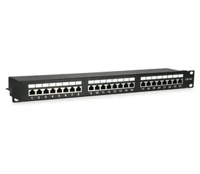 Equip / Patch panel / 24x RJ-45 / Cat5e / FTP / 1U / 19"