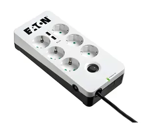 EATON Protection Box PB6UD / Přepěťová ochrana / 6 zásuvek / 2x USB port
