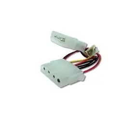 Digitus napájecí kabel pro CPU ventilátor / Kabel / Molex 4-pin - Molex 4-pin + Fan 3-pin / 0,3 m