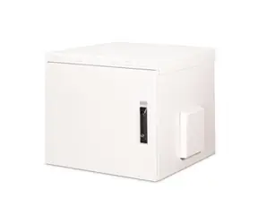 Digitus Outdoor 9U šedá / Nástěnný rozvaděč / 600x600 mm / IP55 / nosnost 100 kg