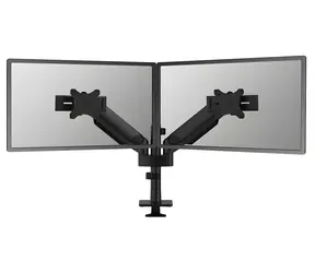 Neomounts TIS DS65S-950BL2 černá / Stolní držák pro 2 monitory / velikost 24-34" / VESA 75x75-100x100 / nosnost 11 kg