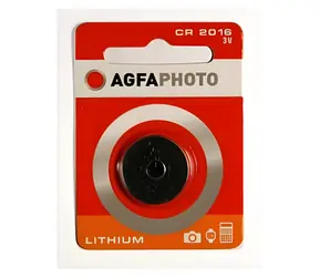 AgfaPhoto CR2016 / Knoflíková baterie / 3.0V / 75 mAh / lithiová / 2 ks