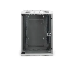 Digitus DN-1019 / Nástěnný rozvaděč / 10"/19" kombi / 10U / 350x550x350 mm / skleněné dveře