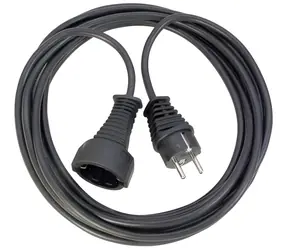 Brennenstuhl Prodlužovací kabel 10 m černá / Prodlužovací kabel / 230 V / se zemněním