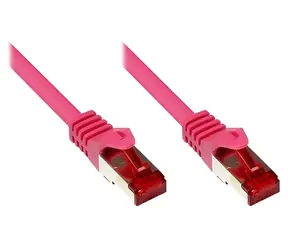 Good Connections Cat.6 S/FTP magenta / Patch kabel / RJ-45 / 250 MHz / 1,5 m